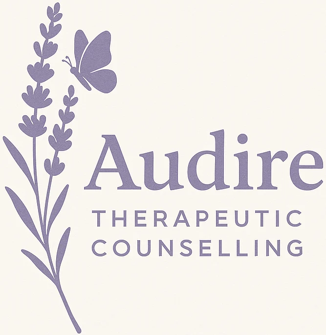 Audire Therapeutic Counselling logo – safe and compassionate counselling in Exeter, Devon and online